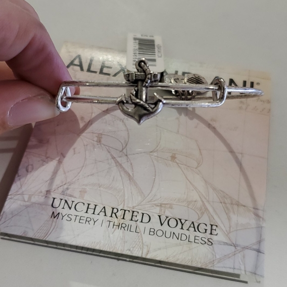 Alex and Ani Uncharted Voyage Anchor ⚓ Slider br - Picture 4 of 8